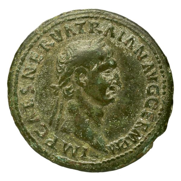 RIC II Trajan 392, аверс, bnf_ocre