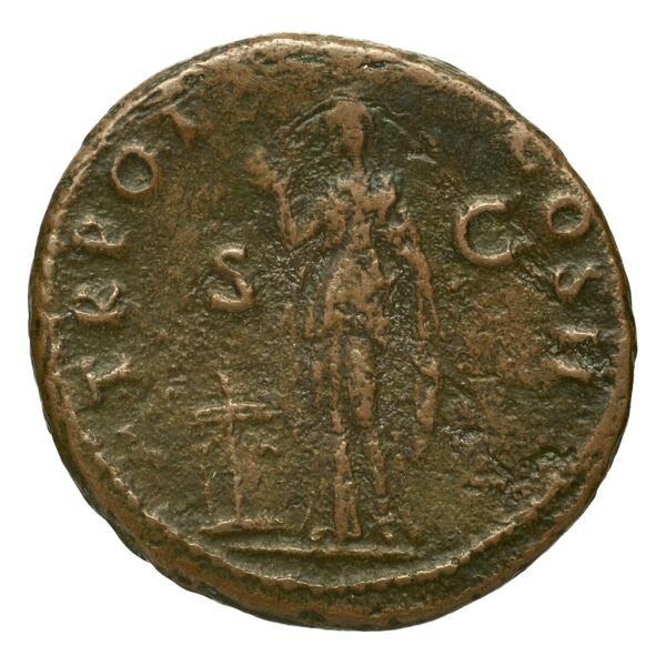 RIC II Trajan 392, реверс, bnf_ocre