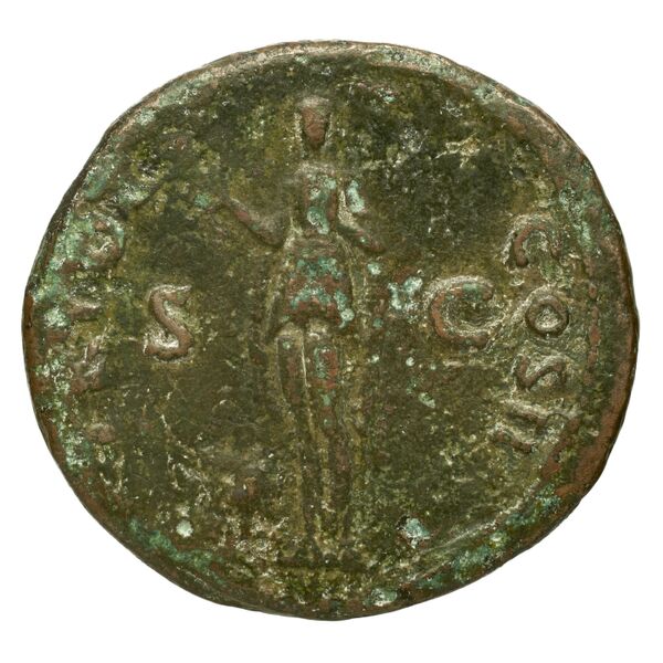 RIC II Trajan 392, реверс, bnf_ocre