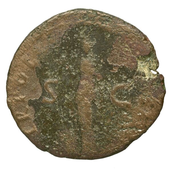 RIC II Trajan 392, реверс, bnf_ocre