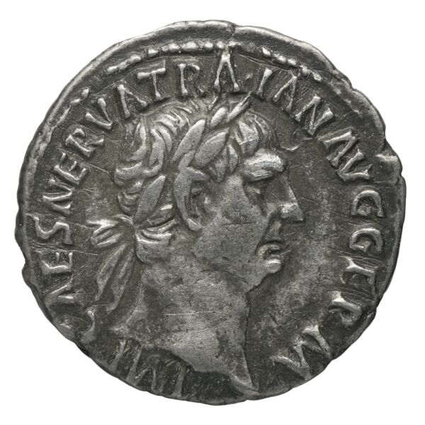 RIC II Trajan 1, аверс, bnf_ocre