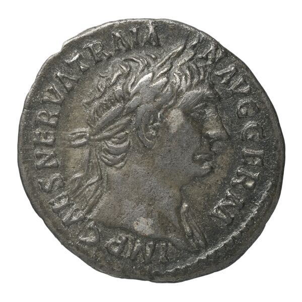 RIC II Trajan 1, аверс, bnf_ocre