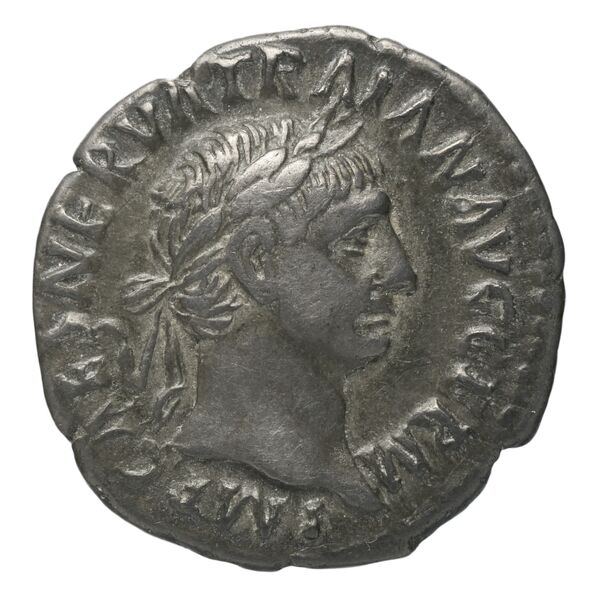 RIC II Trajan 6, аверс, bnf_ocre