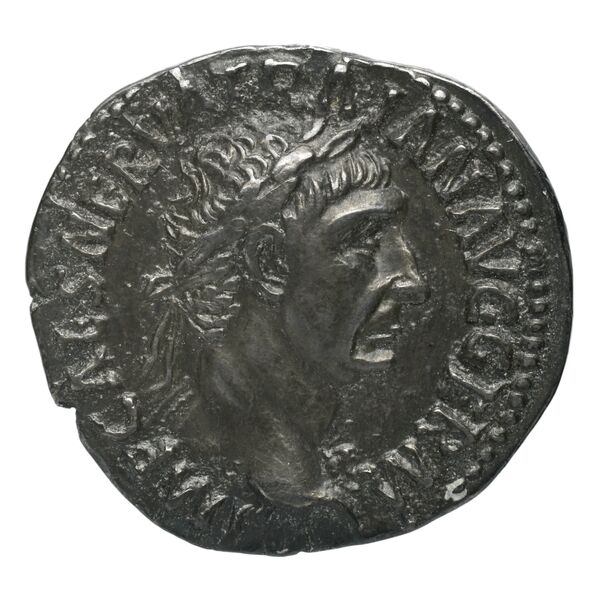 RIC II Trajan 6, аверс, bnf_ocre