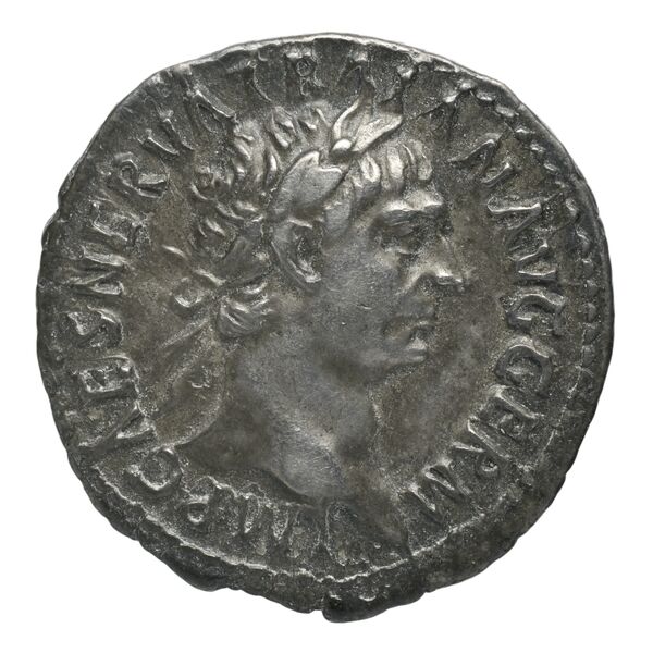 RIC II Trajan 9, аверс, bnf_ocre