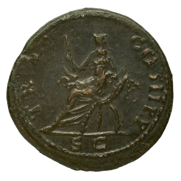 RIC II Trajan 398, реверс, bnf_ocre