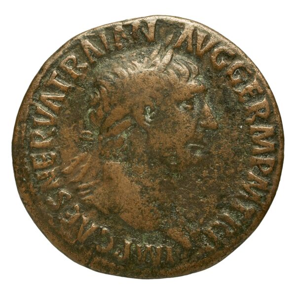 RIC II Trajan 408, аверс, BnF (Bibliothèque nationale de France)