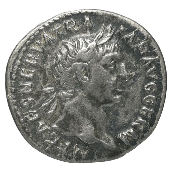 RIC II Trajan 41, аверс, bnf_ocre