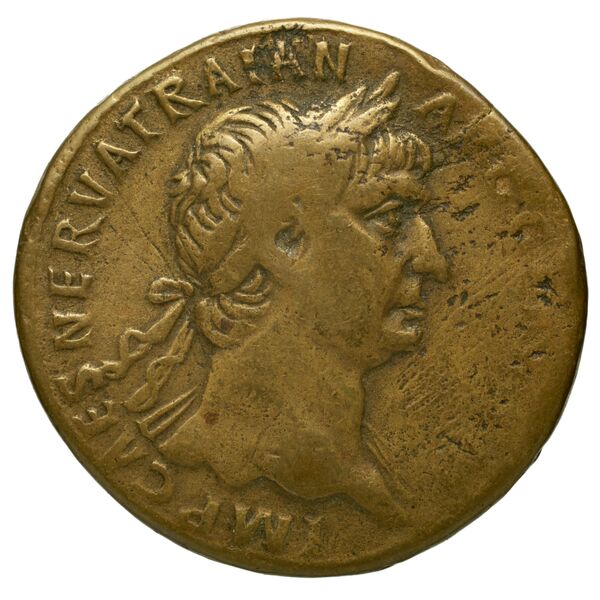RIC II Trajan 413, аверс, bnf_ocre