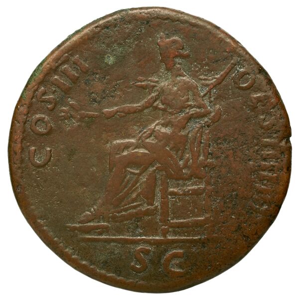 реверс RIC II Trajan 424 (sestertius)