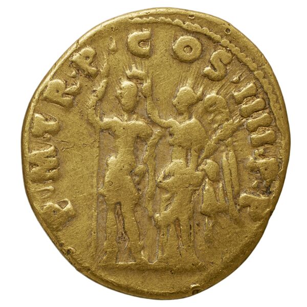 RIC II Trajan 69 (aureus), реверс, BnF (Bibliothèque nationale de France)