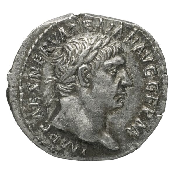 RIC II Trajan 67, аверс, bnf_ocre