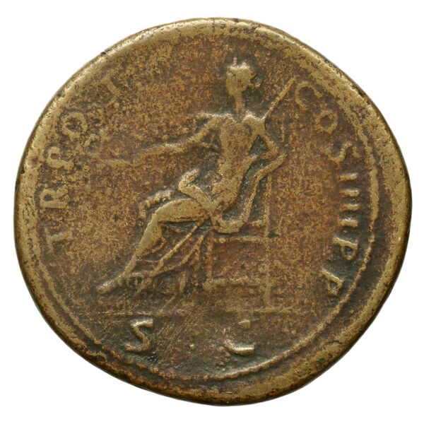 RIC II Trajan 432, реверс, bnf_ocre
