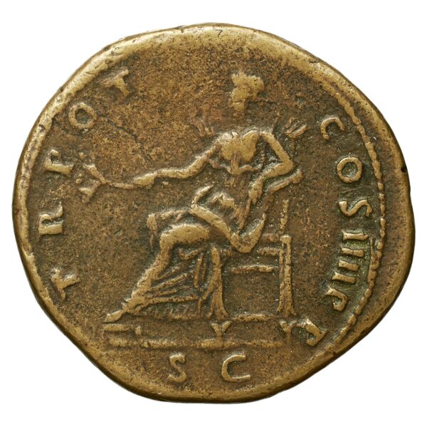 RIC II Trajan 432, реверс, bnf_ocre