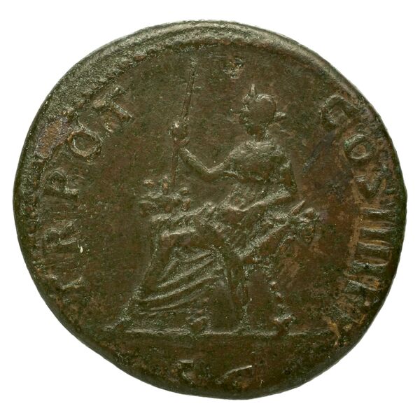 RIC II Trajan 428, реверс, bnf_ocre