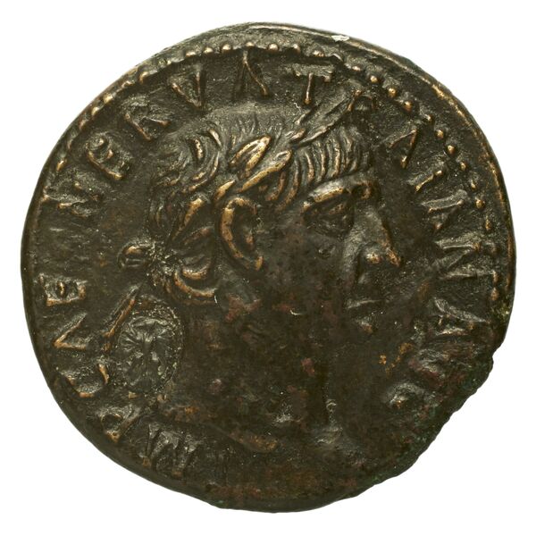 RIC II Trajan 689, аверс, bnf_ocre