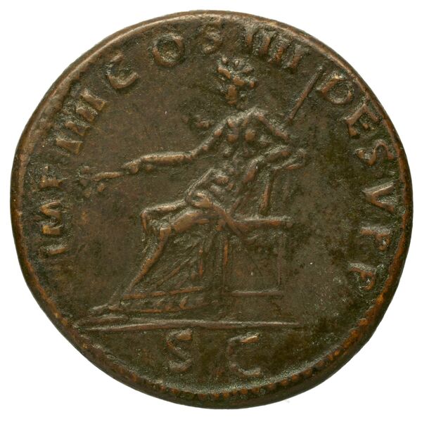 RIC II Trajan 446, реверс, bnf_ocre
