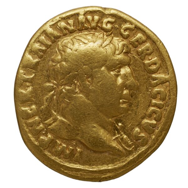 RIC II Trajan 444, аверс, BnF (Bibliothèque nationale de France)