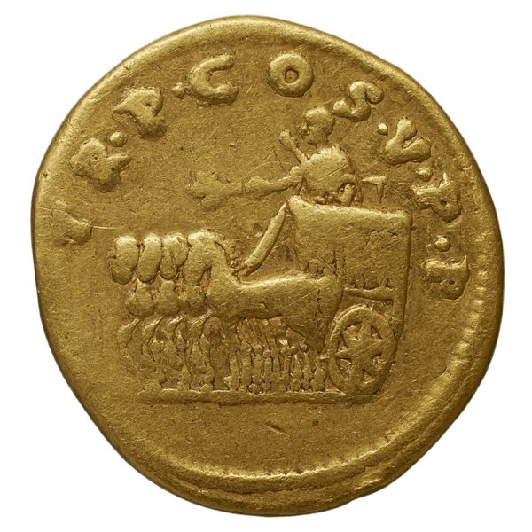 RIC II Trajan 444, реверс, BnF (Bibliothèque nationale de France)