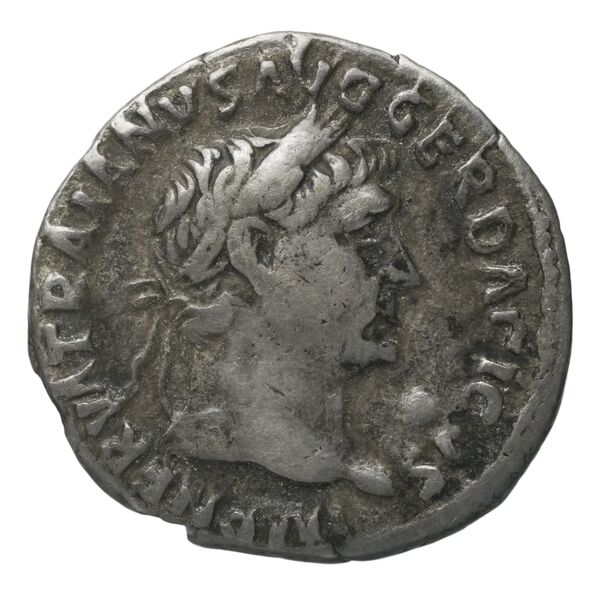 RIC II Trajan 85, аверс, bnf_ocre