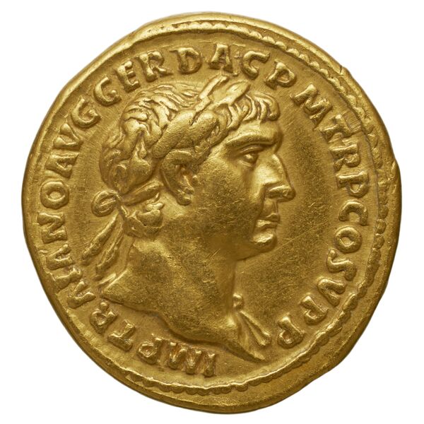 RIC II Trajan 215, аверс, BnF (Bibliothèque nationale de France)