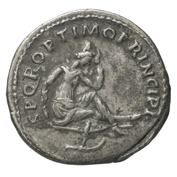 RIC II Trajan 216, реверс, bnf_ocre