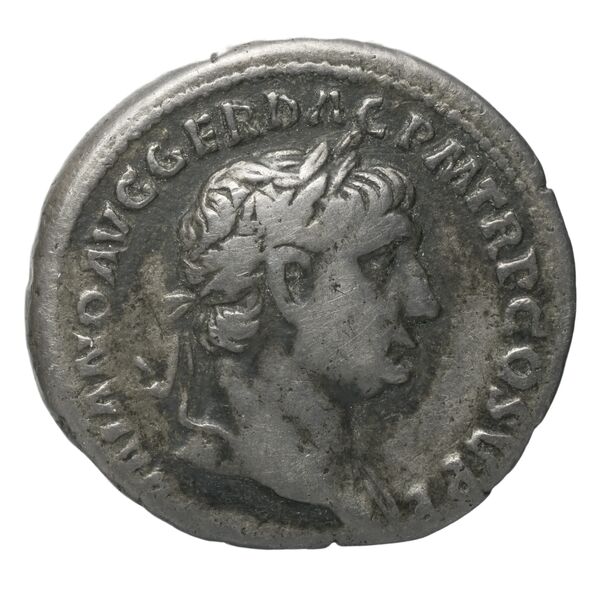 RIC II Trajan 216, аверс, bnf_ocre