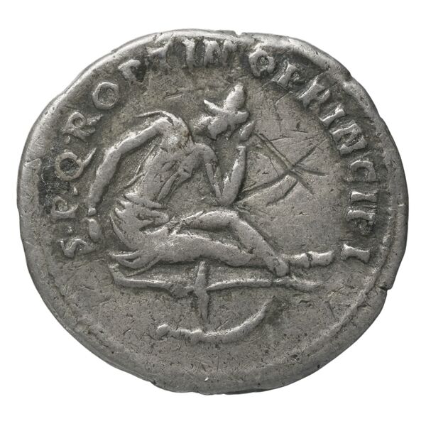 RIC II Trajan 216, реверс, bnf_ocre