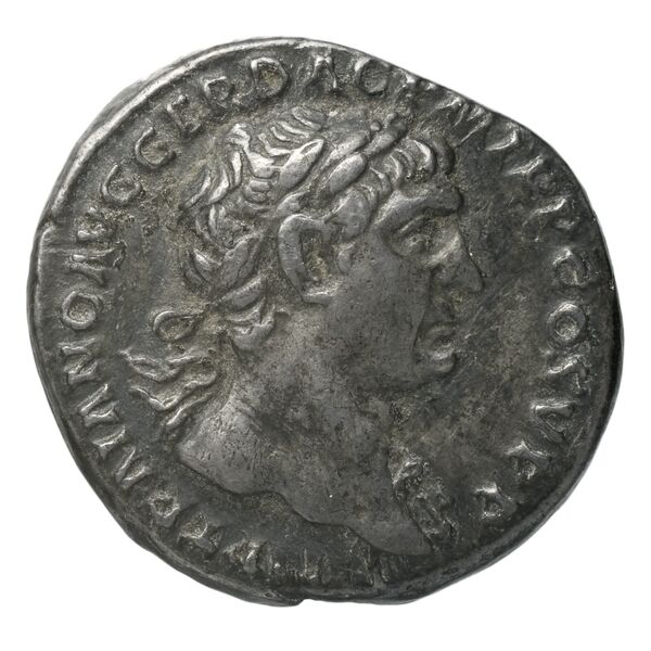 RIC II Trajan 216, аверс, bnf_ocre