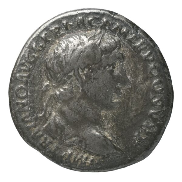 RIC II Trajan 212, аверс, bnf_ocre