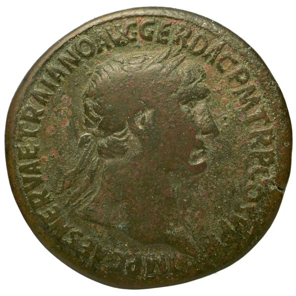 RIC II Trajan 527, аверс, bnf_ocre