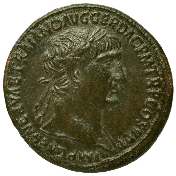 RIC II Trajan 534, аверс, bnf_ocre