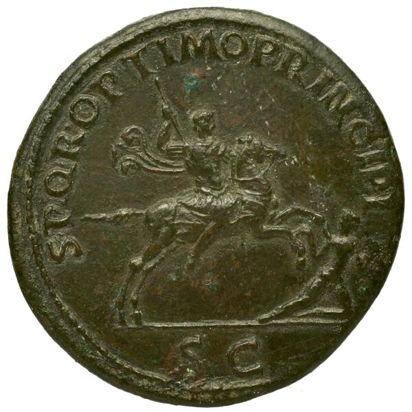 RIC II Trajan 534, реверс, bnf_ocre