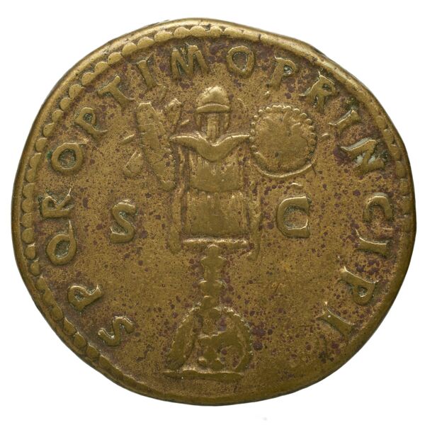RIC II Trajan 586, реверс, bnf_ocre