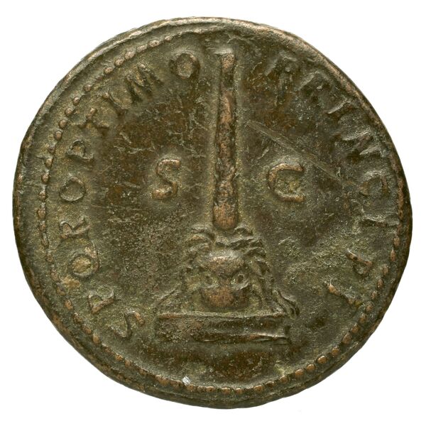 RIC II Trajan 581, реверс, bnf_ocre