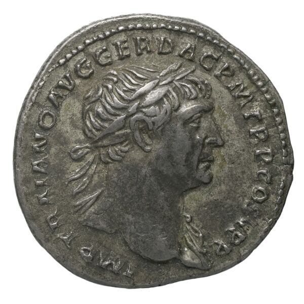 RIC II Trajan 169, аверс, bnf_ocre