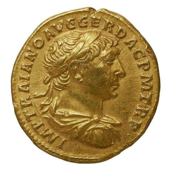 RIC II Trajan 148, аверс, bnf_ocre
