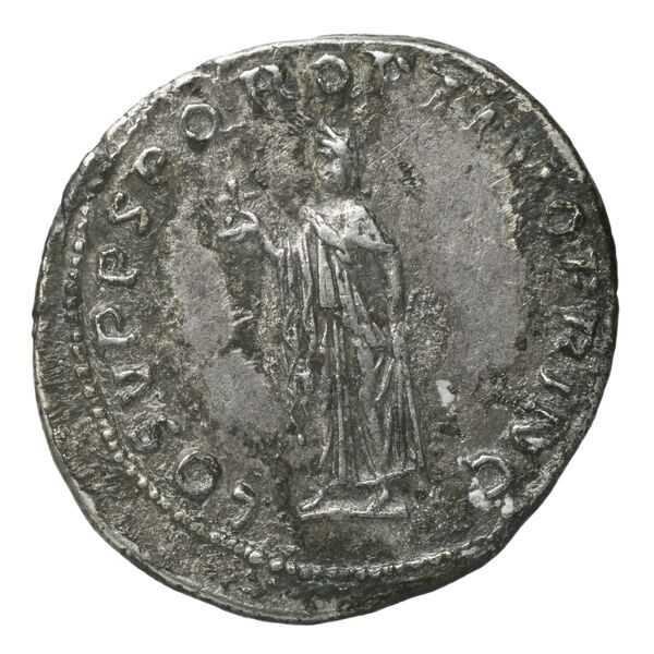 RIC II Trajan 127, реверс, bnf_ocre