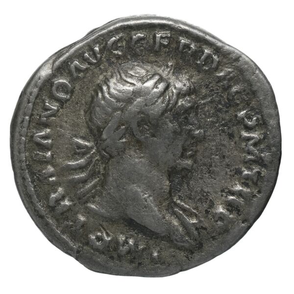 RIC II Trajan 134 (quinarius), аверс, BnF (Bibliothèque nationale de France)