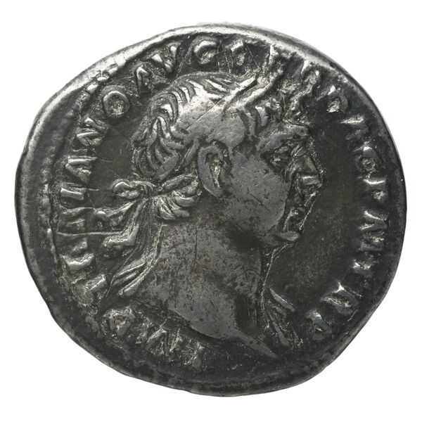 RIC II Trajan 147, аверс, bnf_ocre