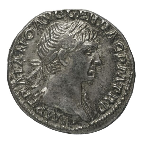 RIC II Trajan 147, аверс, bnf_ocre