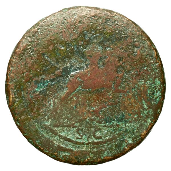 реверс RIC II Trajan 543 (sestertius)