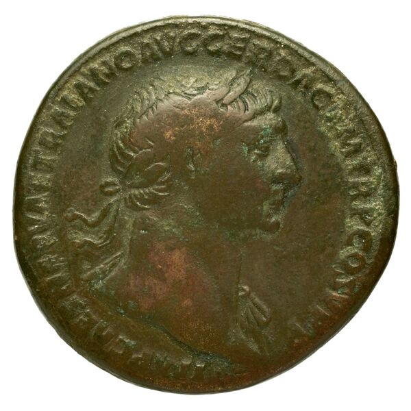 RIC II Trajan 469, аверс, bnf_ocre