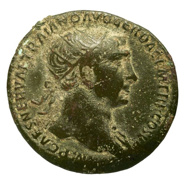 RIC II Trajan 563, аверс, bnf_ocre