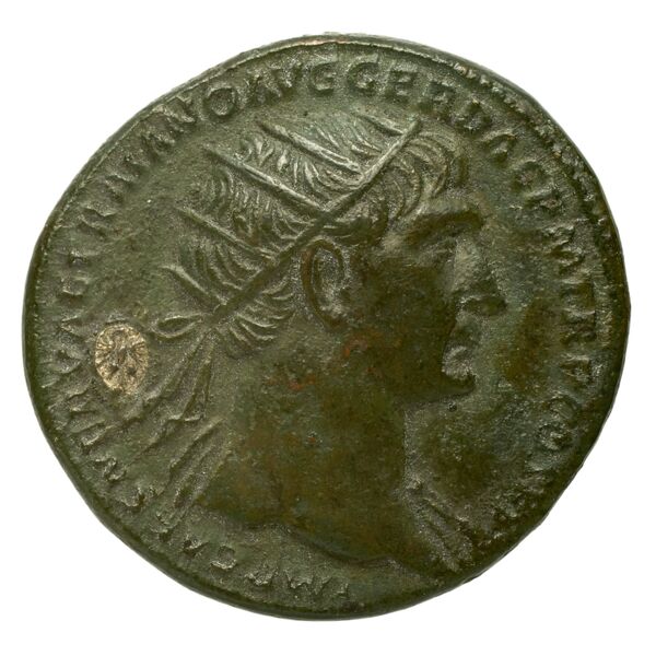 RIC II Trajan 477, аверс, BnF (Bibliothèque nationale de France)