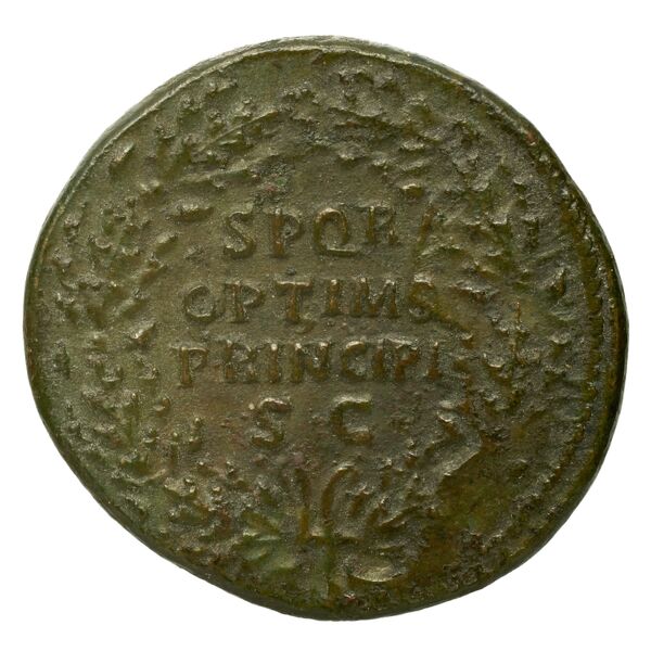 RIC II Trajan 477, реверс, BnF (Bibliothèque nationale de France)