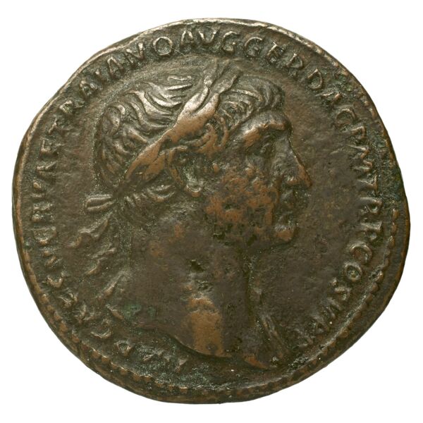 аверс RIC II Trajan 492 (as)