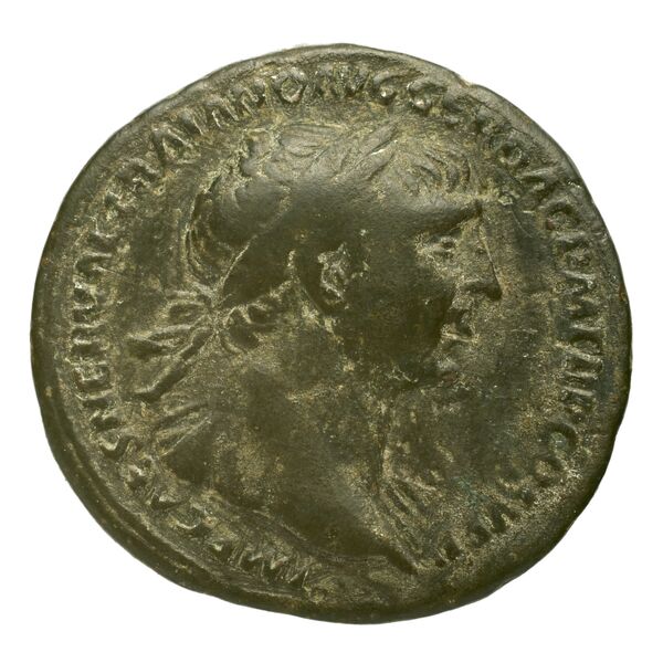 аверс RIC II Trajan 519 (as)