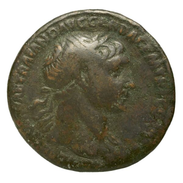 аверс RIC II Trajan 577 (as)