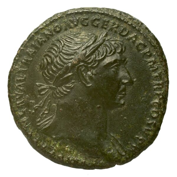аверс RIC II Trajan 569 (as)